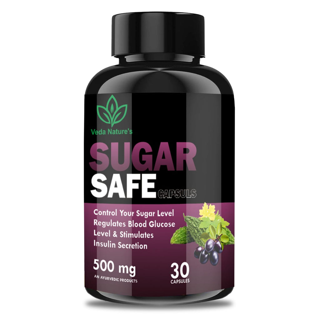 VEDA NATURES Wild power 69 Capsule + Sugar Safe Capsule
